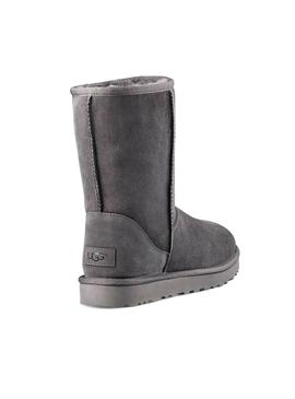 Botas UGG Classic Short II Gris Para Mujer