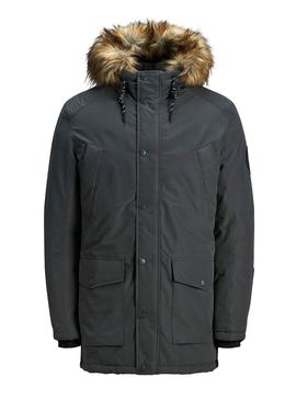 Parka Jack And Jones Sky Gris Para Hombre