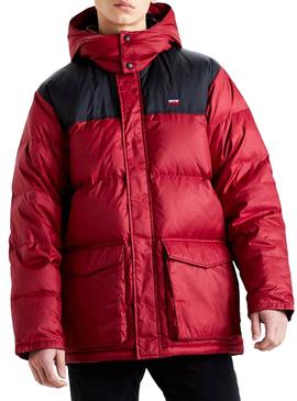 Parka Levis Fillmore Mid Rojo Para Hombre