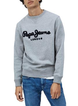 Sudadera Pepe Jeans Harold Gris Para Hombre