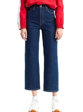 Pantalon Vaquero Levis Ribcage Para Mujer