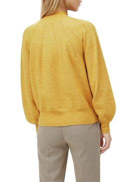 Jersey Pepe Jeans Clotilda Mostaza Para Mujer