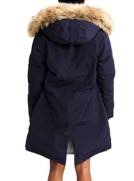 Parka Superdry Rooki Down Marino Para Mujer