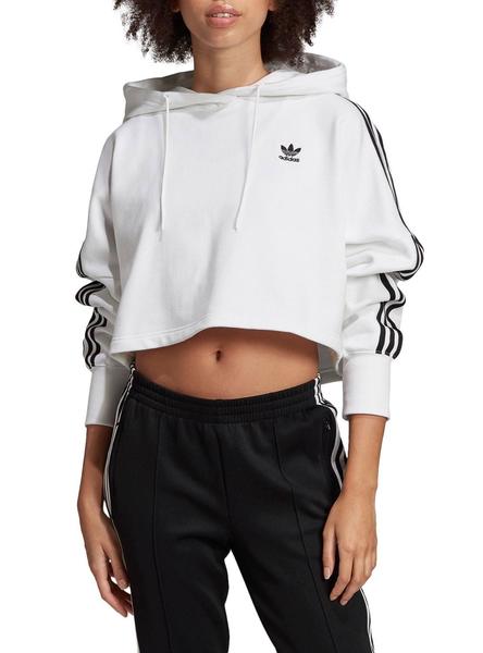 Sudadera Adidas Hood Blanco Mujer