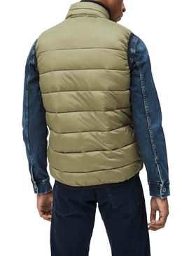 Chaleco Pepe Jeans Keats Verde Para Hombre