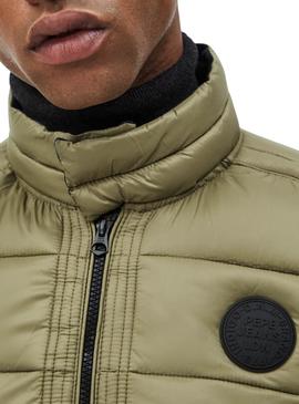 Chaleco Pepe Jeans Keats Verde Para Hombre