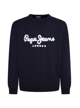 Sudadera Pepe Jeans Harold Marino Para Hombre