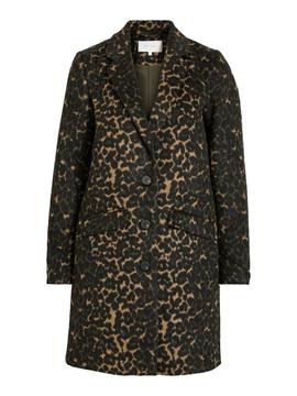 Abrigo Vila Leovita Leopardo Para Mujer