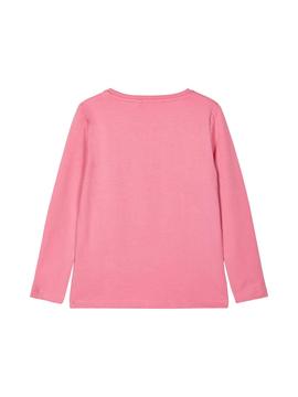 Camiseta Name It Ogimmi Rosa para Niña