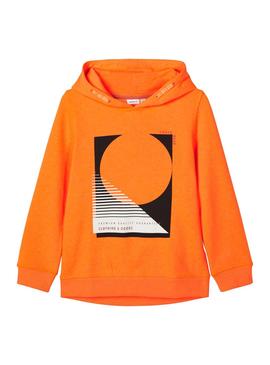 Sudadera Name It Oatrik Naranja para Niño