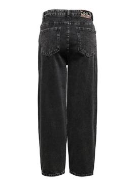 Pantalon Vaquero Only Logan Carrot Negro Mujer