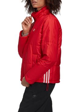 Cazadora Adidas Short Puffer Rojo para Mujer