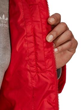 Cazadora Adidas Short Puffer Rojo para Mujer