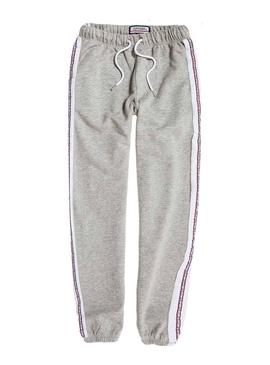 Pantalones Superdry Alicia Joggers Gris Mujer