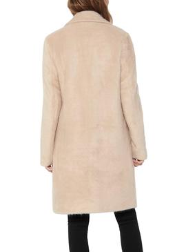 Abrigo Only Claire Beige para Mujer