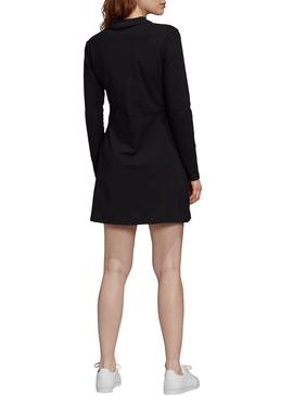 Vestido Adidas Pleat Negro para Mujer