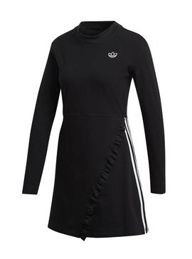 Vestido Adidas Pleat Negro para Mujer