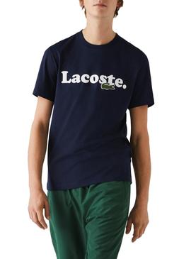 Camiseta Lacoste Italic Marino para Hombre