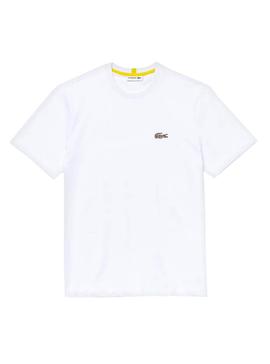 Camiseta Lacoste National Geographic Blanco Hombre