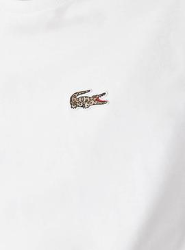 Camiseta Lacoste x National Geographic Blanco Hombre