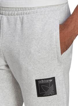 Pantalon Adidas Icon Gris para Hombre
