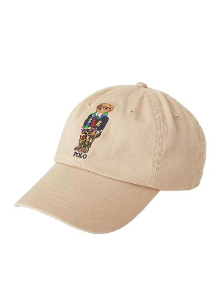 Gorra Polo Lauren Teddy Beige Hombre y