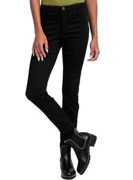 Pantalon Naf Naf Basico Negro para Mujer