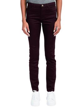 Pantalon Naf Naf Basico Granate para Mujer