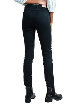 Pantalon Naf Naf Basico Verde para Mujer