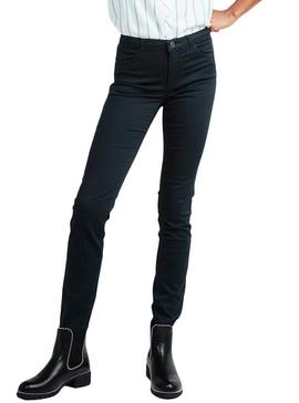 Pantalon Naf Naf Basico Verde para Mujer