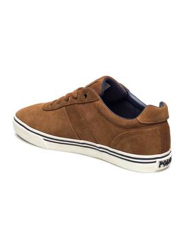 Zapatillas Polo Ralph Lauren Hanford Marrón Hombre