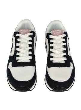 Zapatillas Ecoalf Yale Blanco y Negro para Mujer