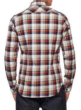 Camisa G-Star 3301 Slim Cuadros Rojo Hombre