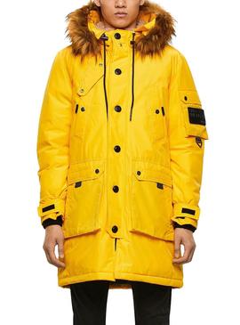 Parka Diesel W-Colby Amarillo para Hombre