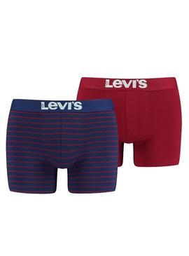 Calzoncillos Levis Vintage Azul y Rojo para Hombre