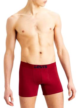 Calzoncillos Levis Pectolite Rojo para Hombre