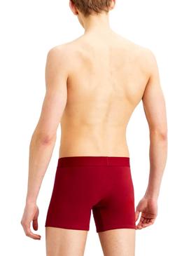 Calzoncillos Levis Pectolite Rojo para Hombre