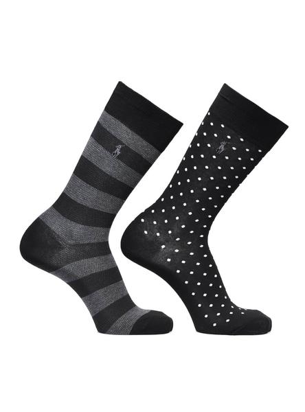 Lamer Extremadamente importante delicadeza Calcetines Polo Ralph Lauren Dot Negro para Hombre