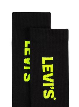 Calcetines Levis Neon Sport Amarillo Hombre Mujer