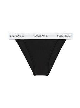 Tanga Calvin Klein Negro para Mujer