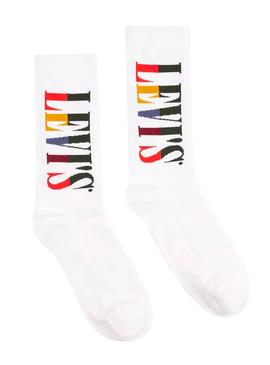 Calcetines Levis Logo Multicolor Hombre Mujer