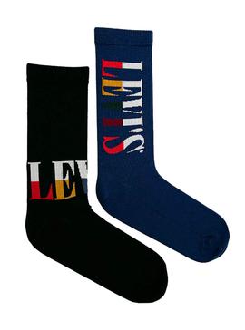 Calcetines Levis Logo Multicolor Hombre y Mujer