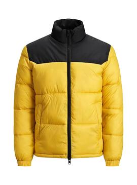 Cazadora Jack and Jones Drew Acolchada Amarillo