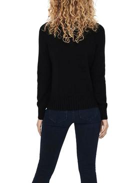 Jersey Only Sandy Negro para Mujer