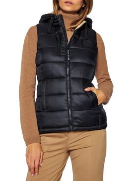 Chaleco Pepe Jeans Chia Negro para Mujer