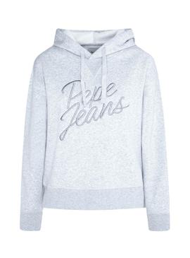 Sudadera Pepe Jeans Carina Gris para Mujer