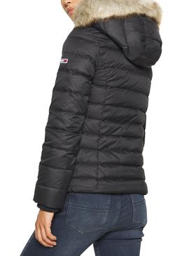 Cazadora Tommy Jeans Essential Negro para Mujer