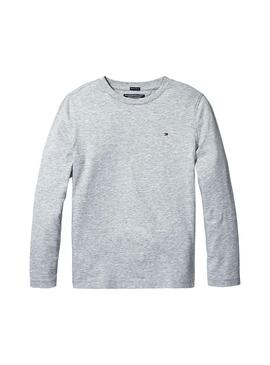 Camiseta Tommy Hilfiger Denim Basic Gris 
