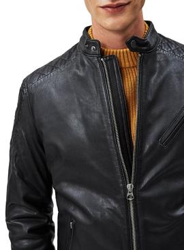 Cazadora Pepe Jeans Defoe Negro Hombre