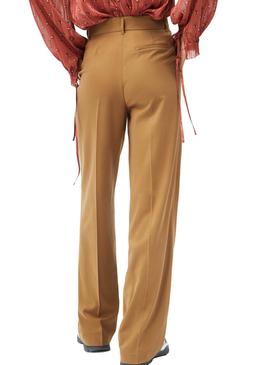 Pantalones Pepe Jeans India Camel Para Mujer